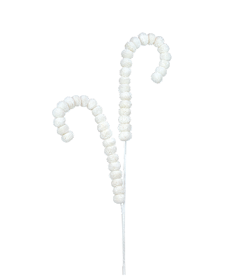 Pick 2 Bengalas Brancas 60x22x2cm - Trend Candy - Ref 1026059 Cromus