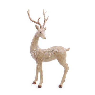 Rena Decorativa de Resina em Pé 40cm - Ref 1001858 Cromus