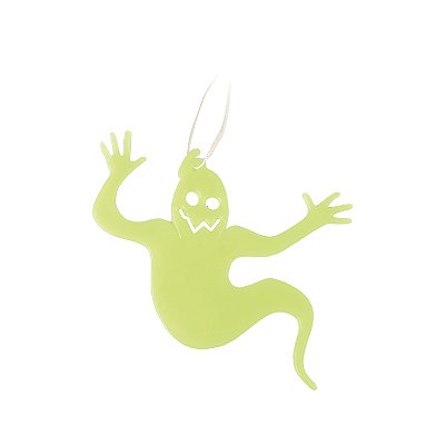 Fantasma Decorativo Brilha no Escuro 14x10cm com 2 Un - Ref 29003802 Cromus