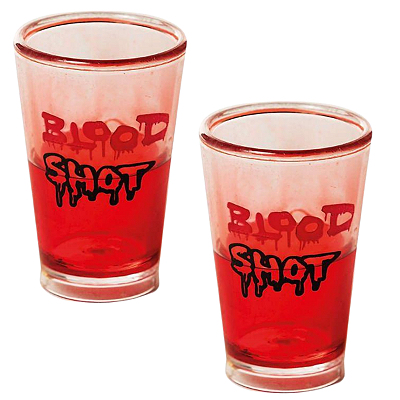 Copos Para Shot Blood com 2 Unidades 4x7cm - Ref 1141692 Cromus
