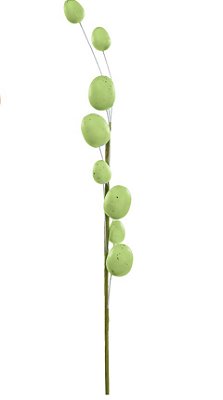 Galho de Páscoa Grande Ovos Verde 60cm - Coleção Fondant - Ref 1067237 Cromus