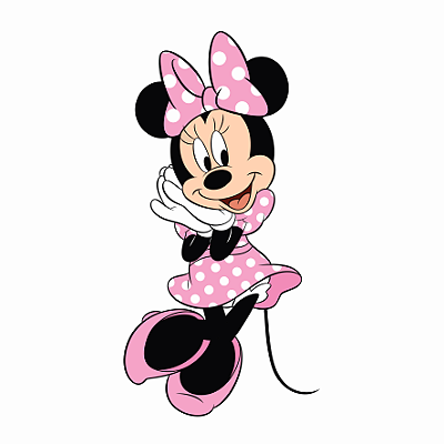 Painel Relevo Festa Minnie Rosa 33x57cm - Ref 319007 Piffer