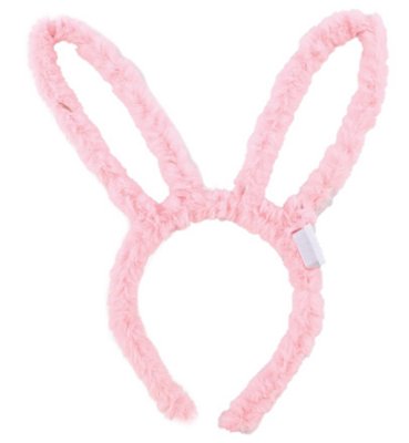 Tiara de Páscoa Orelhas de Coelho Pelúcia com Led - Ref 1065053 Cromus