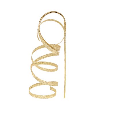 Pick Fitas Ouro Com Glitter 35x10x10cm - Ref 1025050 Cromus