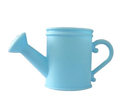 Mini Regador Azul Claro Decorativo com 5 Unidades 9x4cm - Mirandinha
