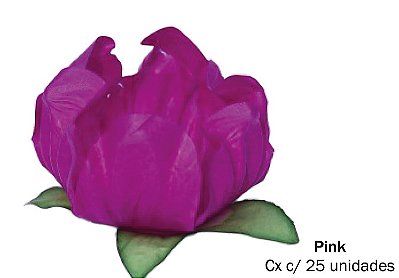 Forminha Para Doces Formato Flor Stylo Pink 25 Un - Decora Doces