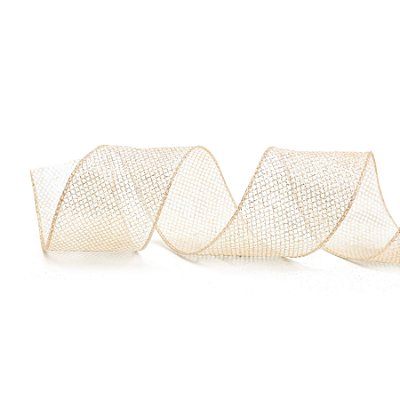 Fita Aramada Tela Glitter Prata 6,3X9,14m - Ref 1008540 Cromus