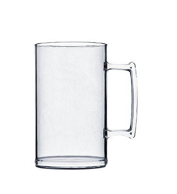 Caneca Chop Pequena Acrilico 300Ml - Plastilania