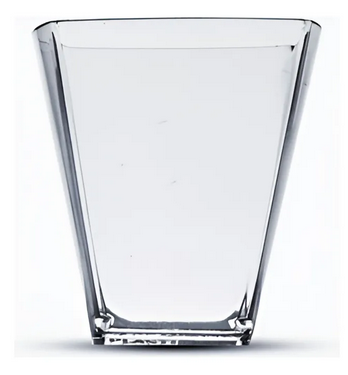 Copo Pic 051 Acrílico Quadrado 5cm Transparente com 10 Unidades - Plastilania