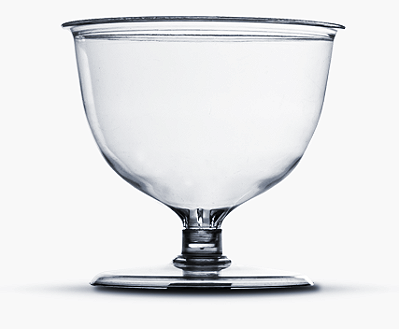 Taça Para Doces e Bebidas Transparente Pit 160 160Ml com 5 Unidades - Plastilania