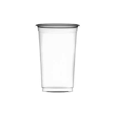 Copo Descartável Transparente Crystal Bello 700Ml com 25Un - Plastilânia