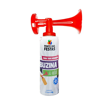 Buzina a Gas 175ml - 80g C/1 Unidade - Ponto das Festas