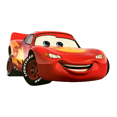 Painel Festa Carros Relâmpago McQueen 53x34cm - Ref 305035 Piffer