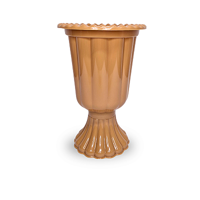 Vaso Grego de Plástico 750 ML Caramelo 19,5 x 13,5 cm - NC Toys