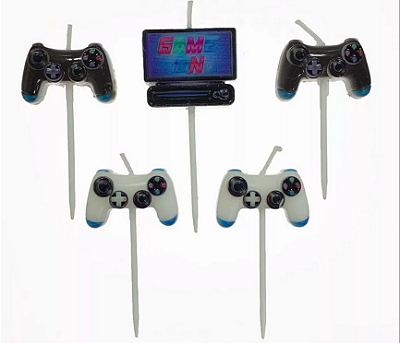 Vela Game com 5 unidades Sortido V229 - Silver