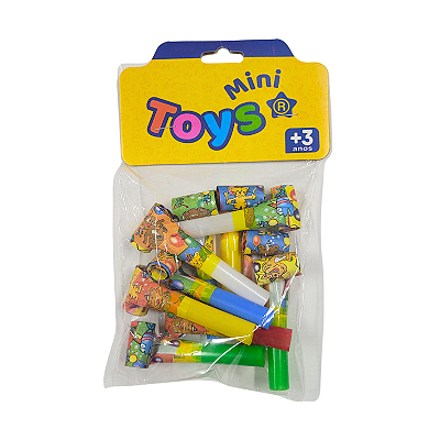 Mini Brinquedo Língua de Sogra com 10 Unidades - NC Toys