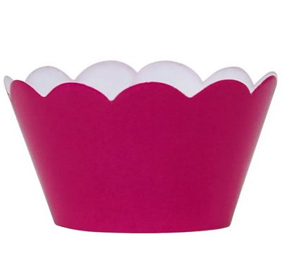 Saia de Cupcake Pink com 12 Unidades - NC Toys