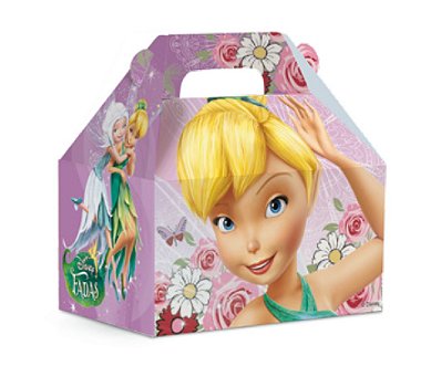 Caixa Maleta Kids Tinker Bell Sininho Fadas 9x6x9c com 10 Un - Cromus