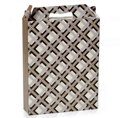 Caixa de Presente Maleta Belga 25x7.5x32cm - Cromus