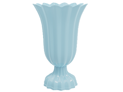 Vaso Plástico Azul Claro Candy 19x12cm - Produfest