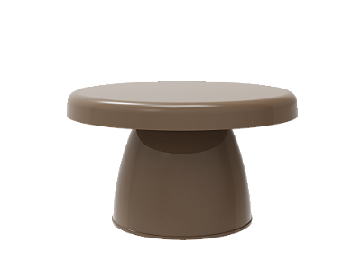 Bandeja Plástica Mini Cake 13x8cm Noz Moscada - Produfest