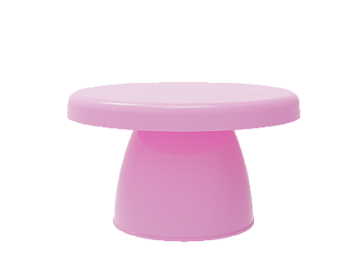 Bandeja Plástica Mini Cake 13x8cm Rosa Candy - Produfest