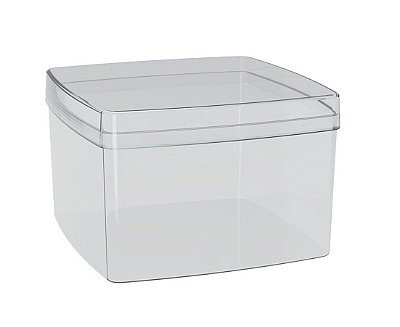 Caixa Box Cake Acrilico Transparente 15x15x10cm com 1 Un - Produfest