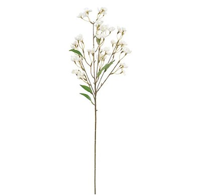 Haste Campanula Branco Off 73cm - Ref 1093155 Cromus