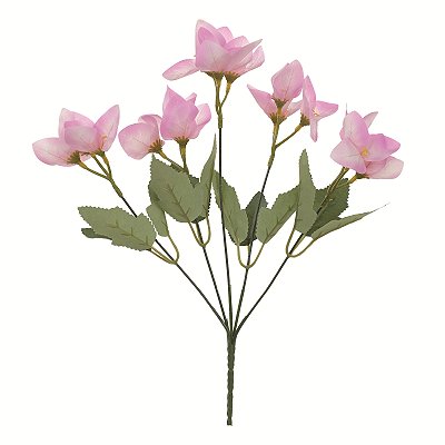 Buque Buganvilia Rosa com 5 Hastes 35cm - Ref 1086398 Cromus