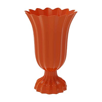 Vaso Plástico Laranja 19x12cm - Produfest