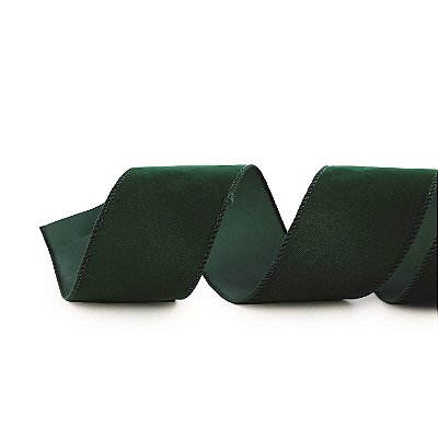 Fita Aramada de Veludo Verde 6,3x9,14m - Ref 1056365 Cromus