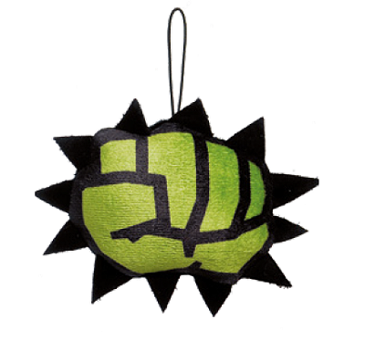 Enfeite Pendurar Soco Hulk Pelucia 10cm - Ref 1595232 Cromus