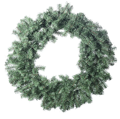 Guirlanda Aramada de Natal 220 Hastes Verde 60cm - Ref 1105397 Cromus