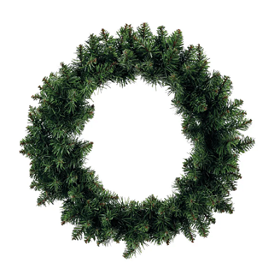 Guirlanda Aramada de Natal 200 Hastes Verde 60cm - Ref 1006410 Cromus
