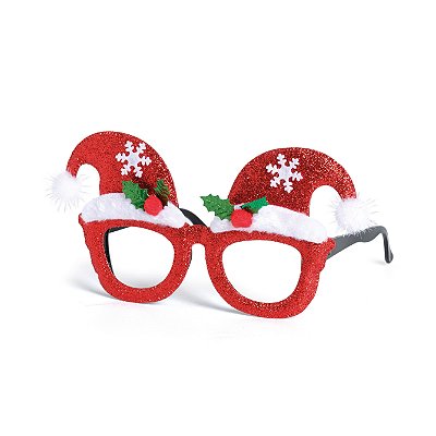 Óculos de Natal com Gorros Noel - Ref 1204352 Cromus