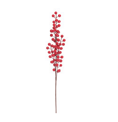 Galho de Natal Berry Vermelho 60cm - Ref 3122097 Cromus
