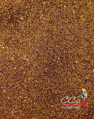 Glitter para Balão e Artesanatos Laranja Cobre 2 gramas