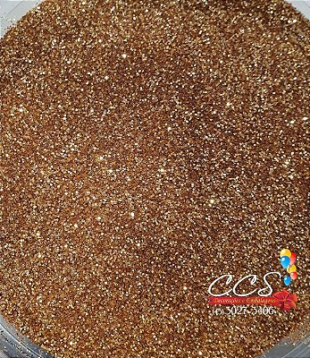 Glitter para Balão e Artesanatos Dourado Antigo 2 gramas