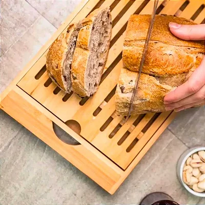 Migalheira De Pão 36x21,8cm Bambu