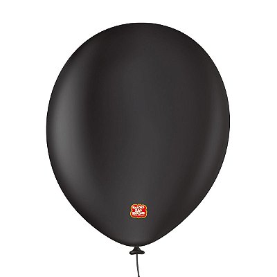 BALÃO SÃO ROQUE UNIQ 11 C/25 PRETO ONIX