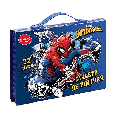 Maleta de Pintura Homem Aranha (Spiderman)