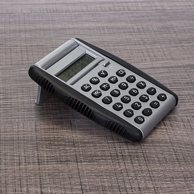 Calculadora personalizada pequena bordas emborrachadas em relevo. Código SK172