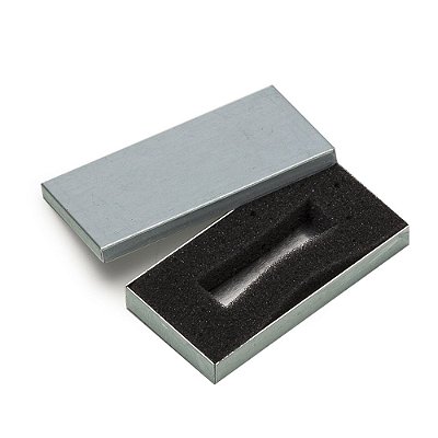Estojo de alumínio escovado para pen drive. cod. SK 7356