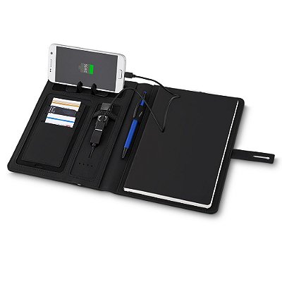 CADERNO C/ POWERBANK, código: SKCAD230