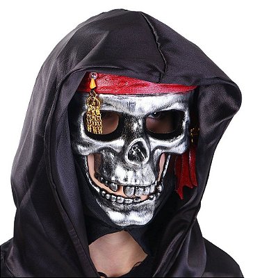 Máscara de Pirata com Capuz