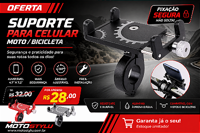 Suporte Celular Bike