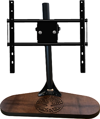 Base Para Tv Pé tv universal madeira 32a55 Figura