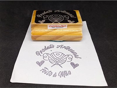 "Produto Artesanal Feito à Mão"