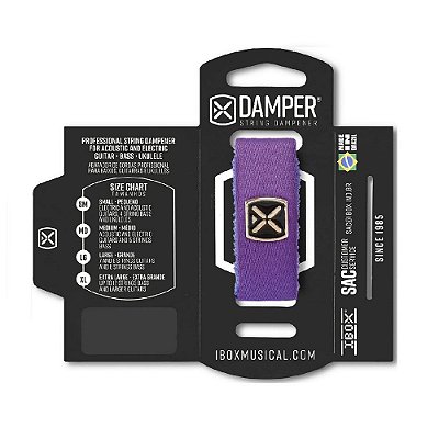 Damper IBOX Poliéster MD Roxo