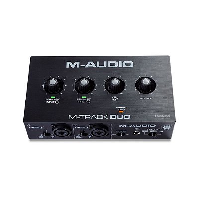 Interface de Áudio M-Audio Mtrack Duo